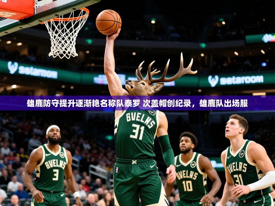 雄鹿防守提升逐渐艳名称队泰罗 次盖帽创纪录，雄鹿队出场服