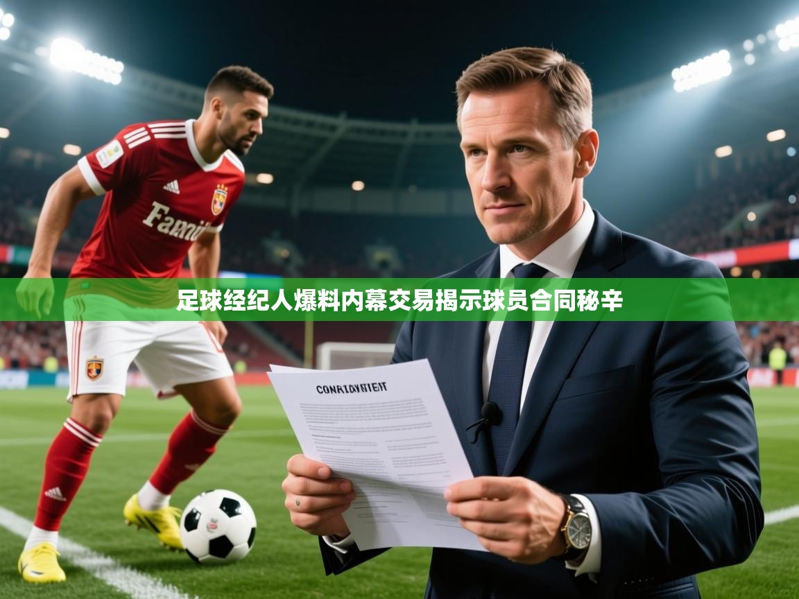 足球经纪人爆料内幕交易揭示球员合同秘辛